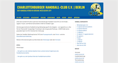 Desktop Screenshot of chc-berlin.de